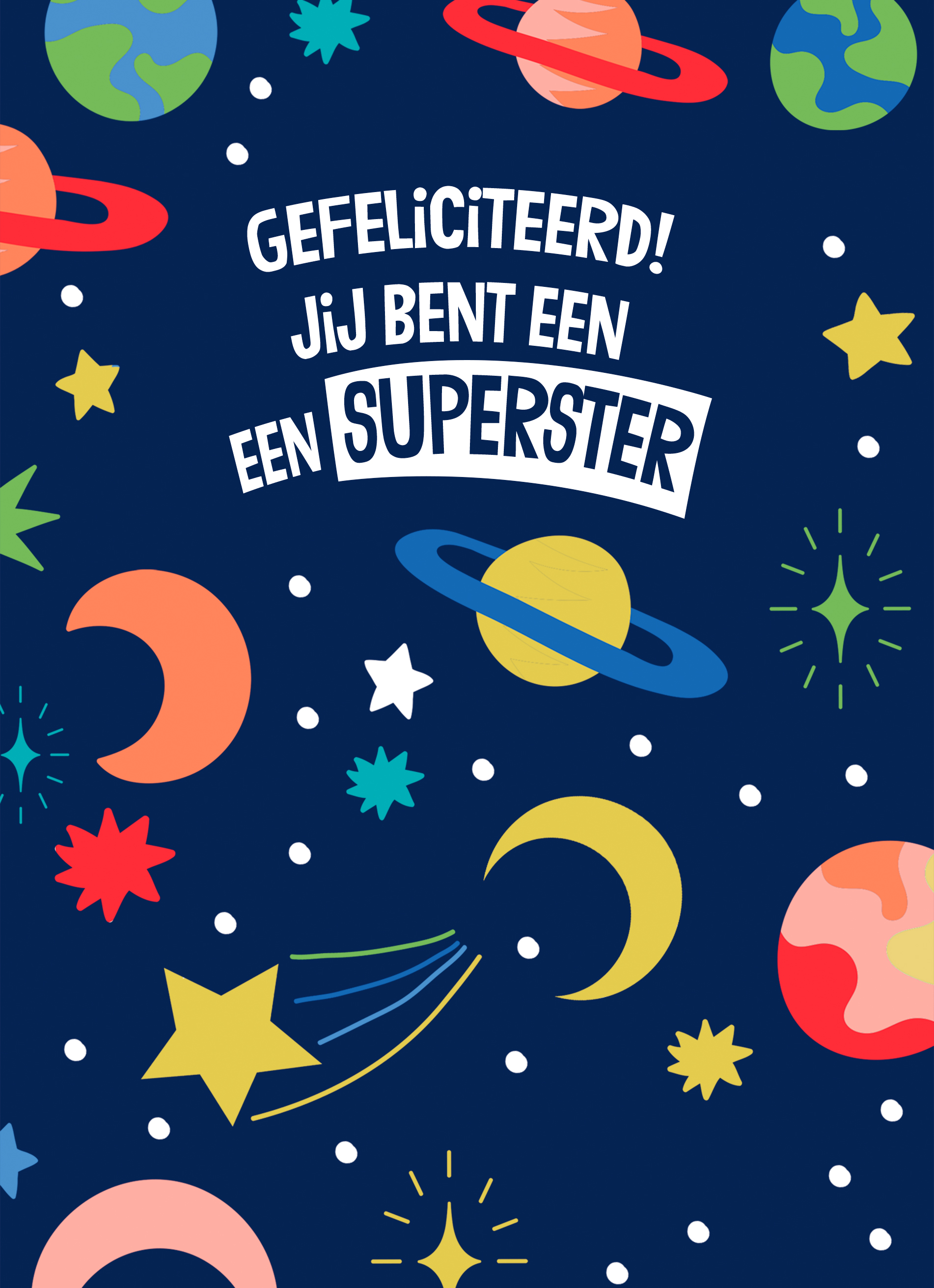 Verjaardagskaart Jij Bent Een Superster Hallmark