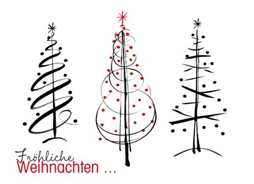 Echte Karte Weihnachten Geschaftlich Hallmark