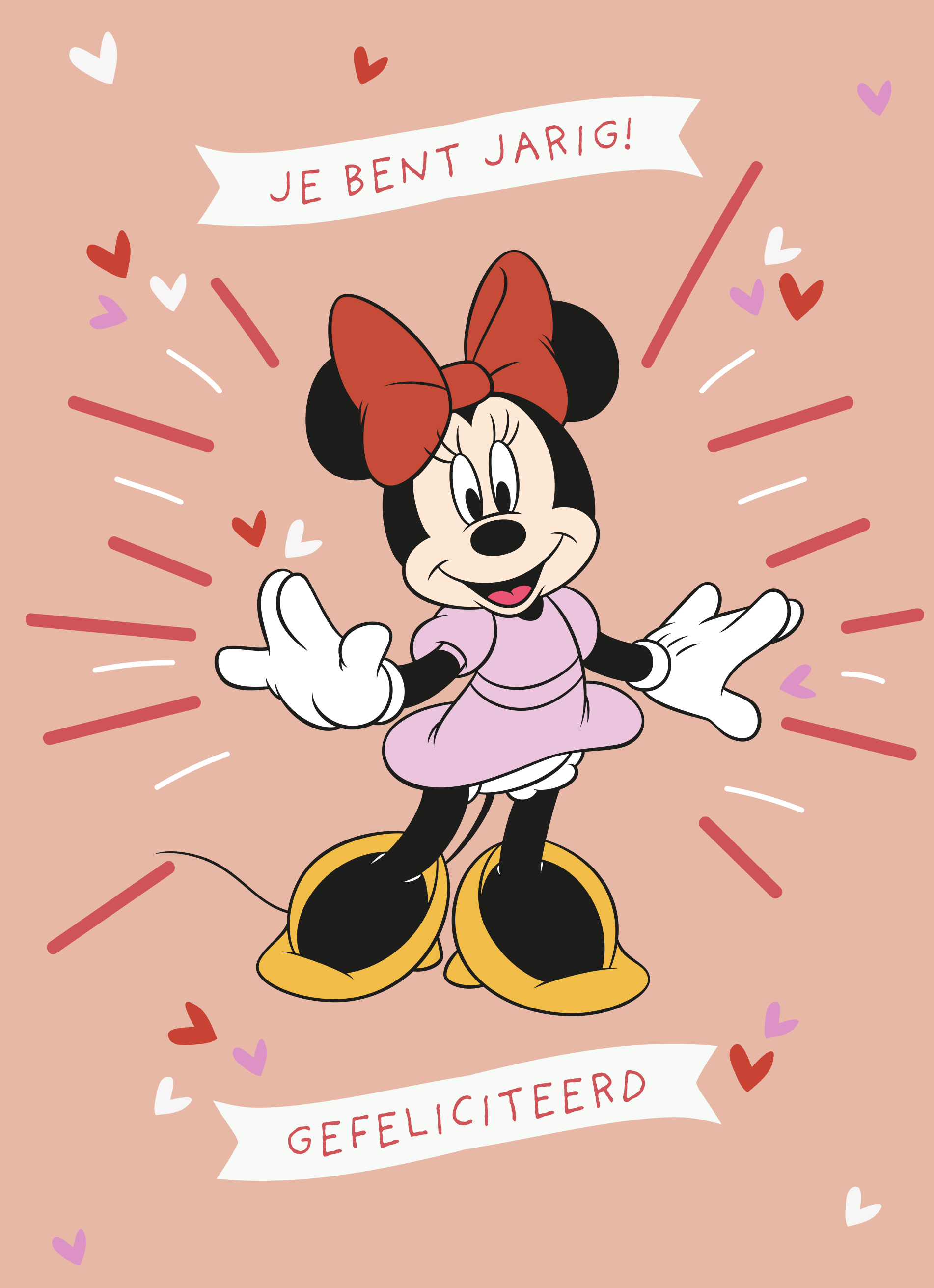 Uitdrukkelijk Behoefte aan studio Verjaardagskaart Minnie Mouse gefeliciteerd | Hallmark