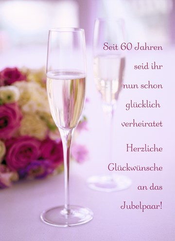 Glückwünsche Zur Diamantenen Hochzeit Zum Ausdrucken ...