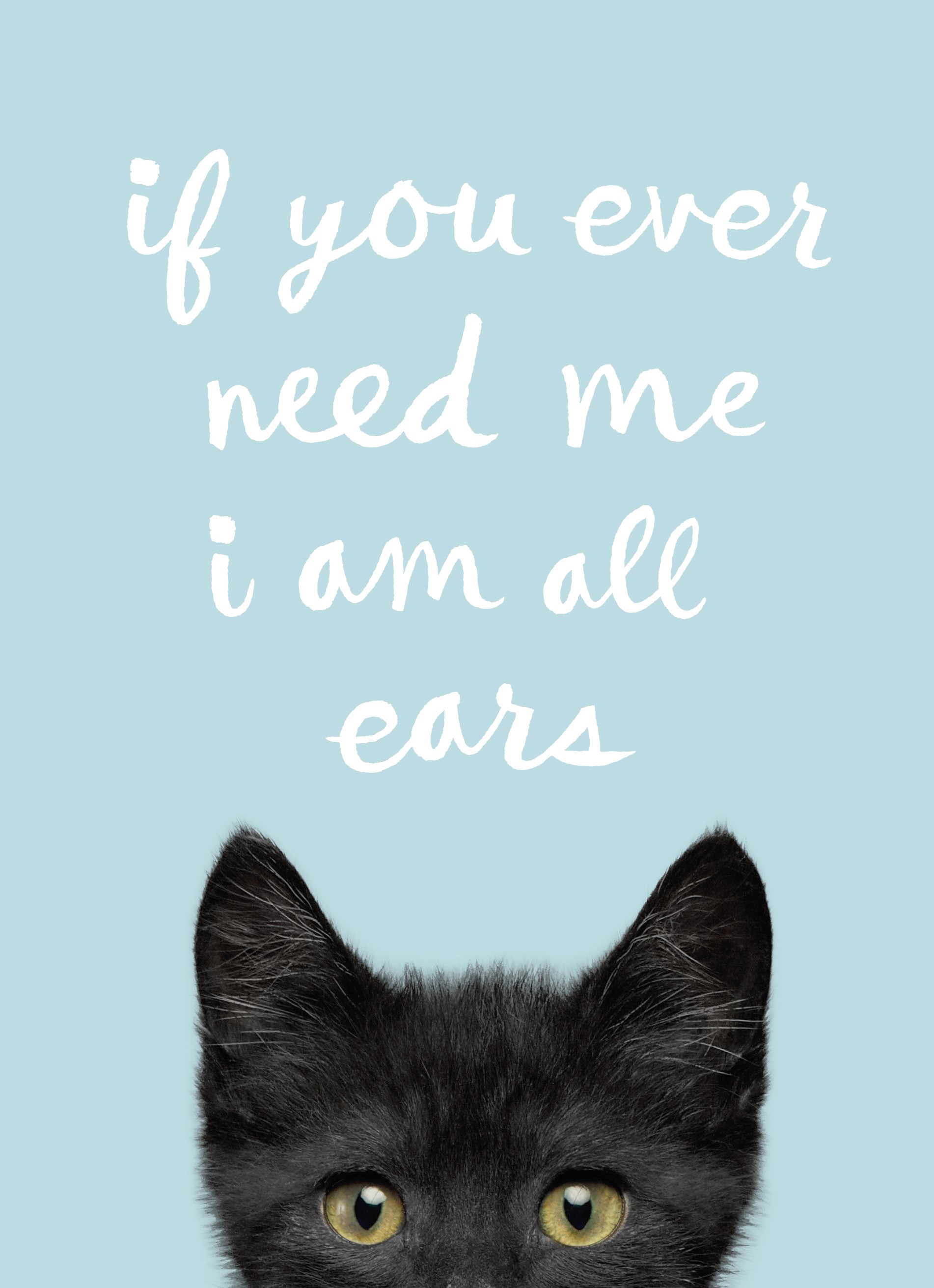 If You Ever Need Me I Am All Ears | Hallmark