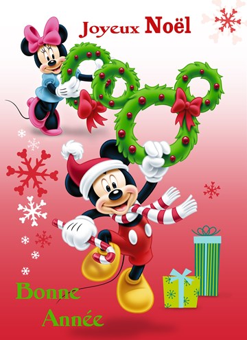 Cartes Noel Disney Hallmark