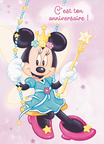 Cartes Anniversaire Enfant Fille Disney Hallmark