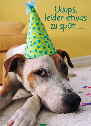 Echte Karte Geburtstag Nachtraglich Hallmark