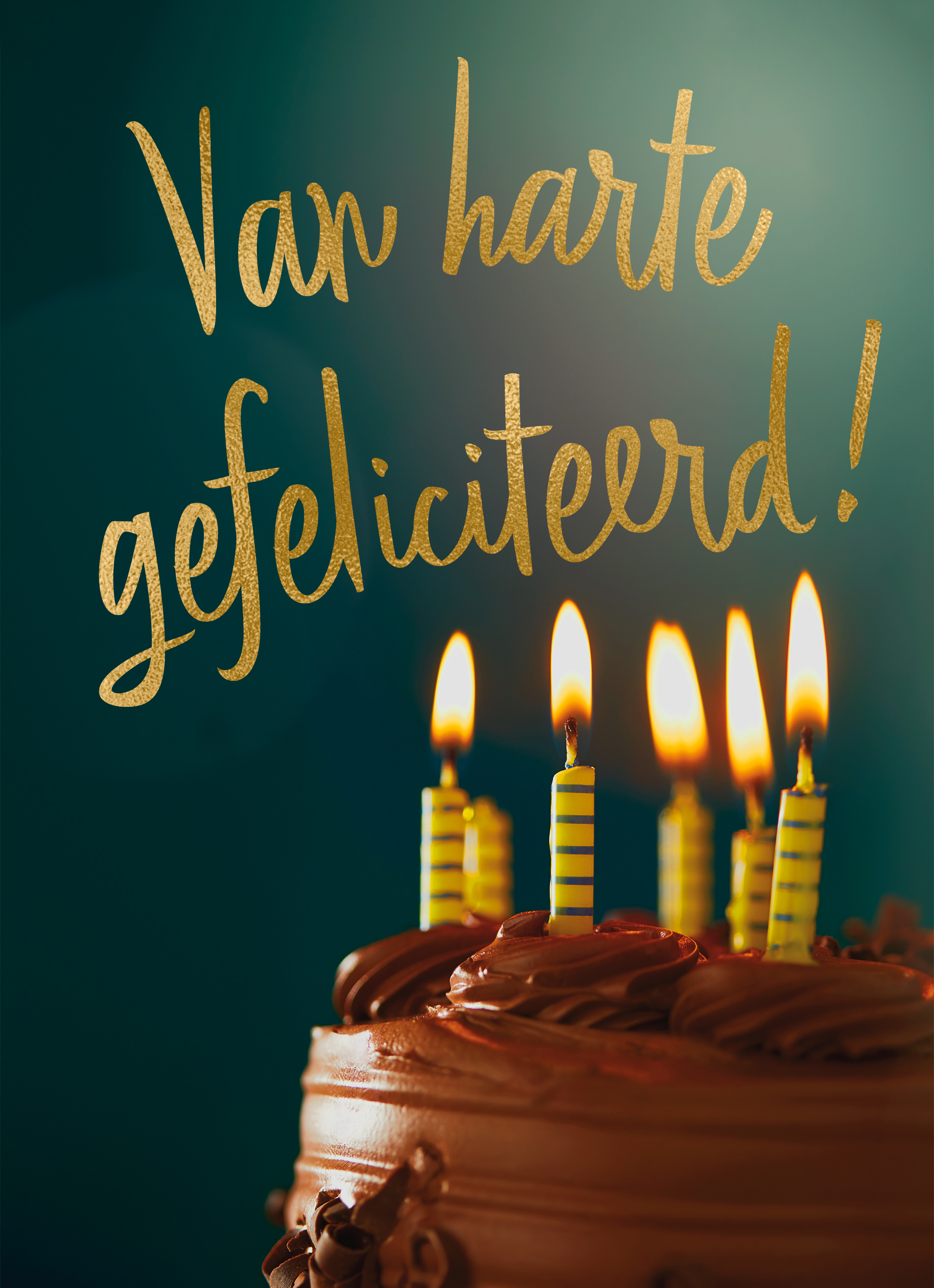 Chaise longue baden logo Verjaardag kaart van harte gefeliciteerd taart met kaarsjes | Hallmark
