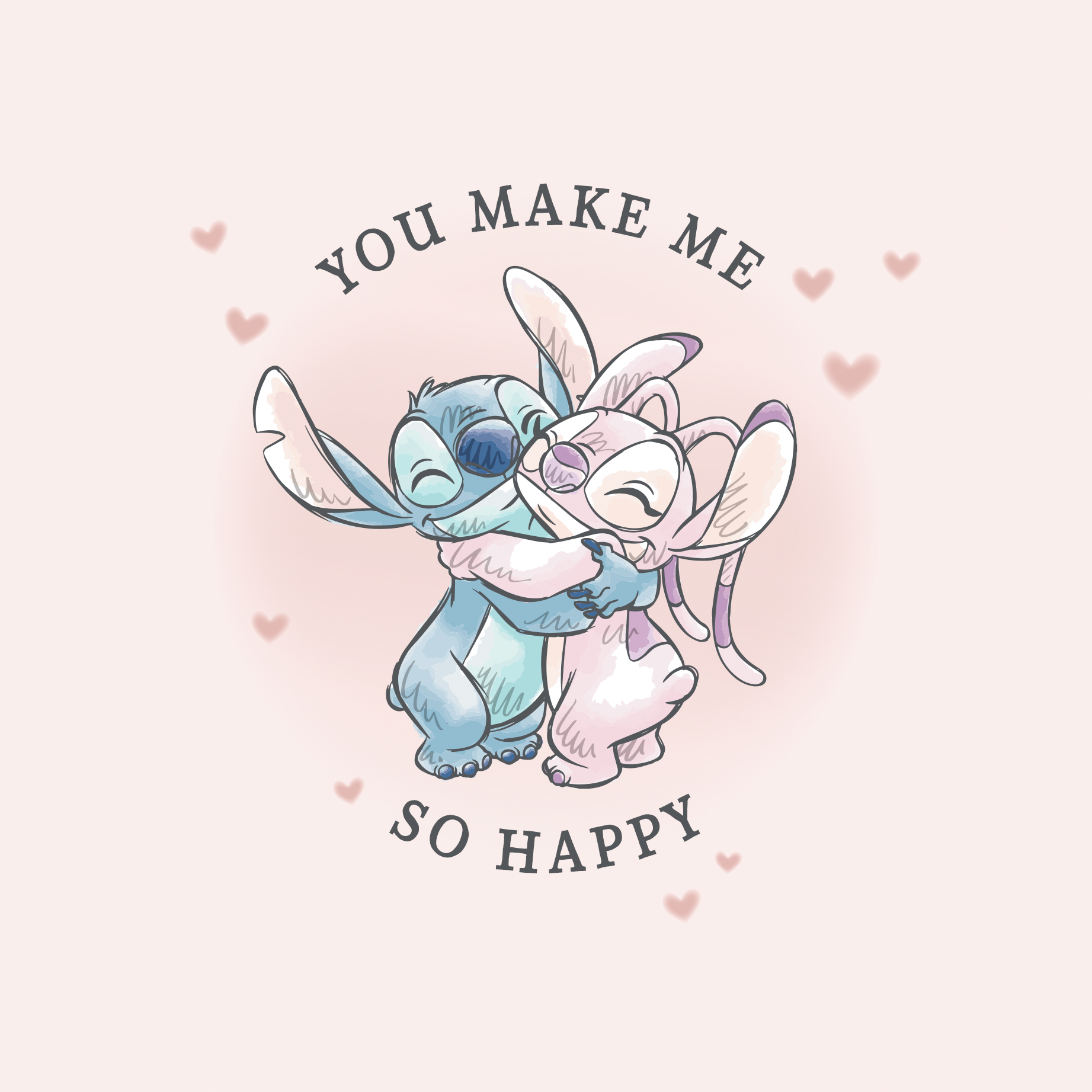 You Make Me So Happy Stitch Angel | Hallmark